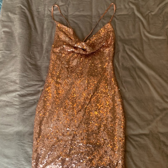 Bnwt fashion nova sequins dress - Picture 4 of 5